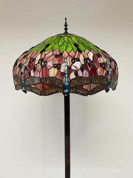 Tiffany Vloerlamp Dragonfly 60cm Base