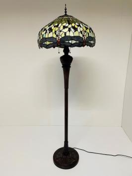 Tiffany vloerlamp Dragonfly Green 51 Deluxe