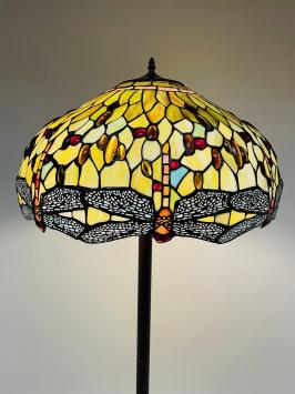 Tiffany vloerlamp Dragonfly Green 51 Rich