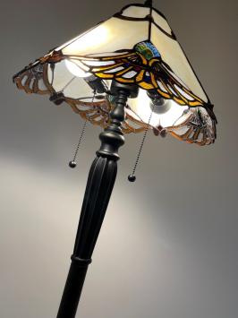 Tiffany vloerlamp Elba 405951