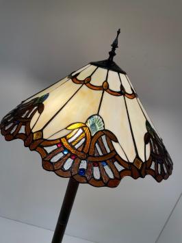 Tiffany vloerlamp Elba 50 Straight