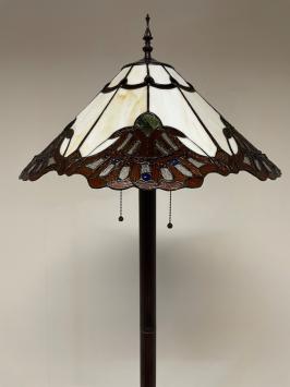 Tiffany vloerlamp Elba 50 Straight