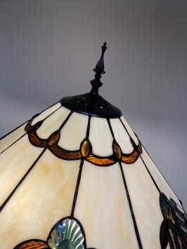 Tiffany vloerlamp Elba 50 Straight