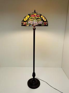 Tiffany vloerlamp Floreale 50 Rich