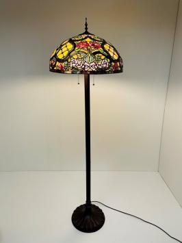 Tiffany vloerlamp Floreale 50 Straight