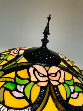 Tiffany vloerlamp Floreale 50 Straight