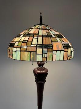 Tiffany vloerlamp Georgia 50 Deluxe