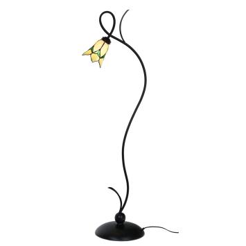 Tiffany Vloerlamp Lovely Flower Yellow