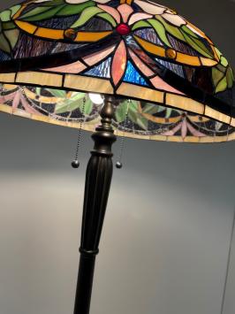 Tiffany vloerlamp Madeira 50 - Straigt