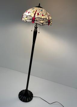 Tiffany vloerlamp Ø40cm Dragonfly - 5951