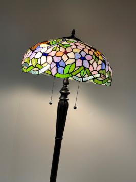 Tiffany vloerlamp Ø40cm Hummingbird  - 5951 -