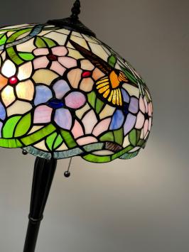 Tiffany vloerlamp Ø40cm Hummingbird  - 5951 -