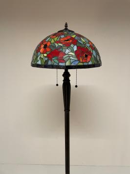 Tiffany vloerlamp Ø40cm Rosas - 5951