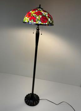 Tiffany vloerlamp Ø40cm Rosas - 5951