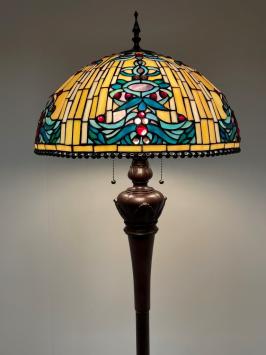 Tiffany vloerlamp Oklahoma 50 Deluxe