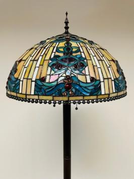 Tiffany vloerlamp Oklahoma 50 Straight