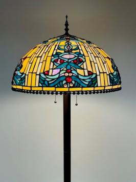 Tiffany vloerlamp Oklahoma 50 Straight