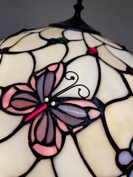 Tiffany vloerlamp Papillon 50 Deluxe