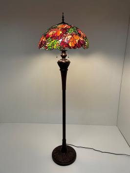 Tiffany vloerlamp Peony 50 De Luxe