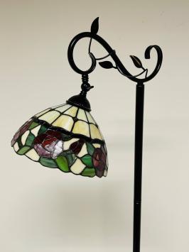 Tiffany vloerlamp Rosamunde