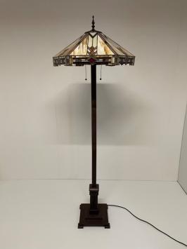 Tiffany vloerlamp Wyber Base