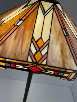 Tiffany vloerlamp Wyber Base