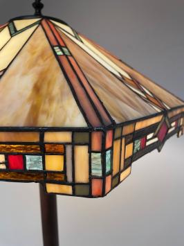 Tiffany vloerlamp Wyber Base