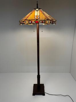 Tiffany vloerlamp Wyber Base II