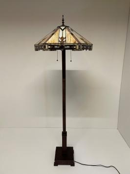 Tiffany vloerlamp Wyber Base II