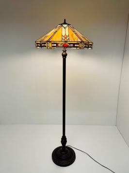 Tiffany vloerlamp Wyber Rich