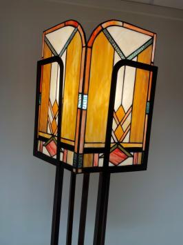 Tiffany vloerlamp Wyber Square