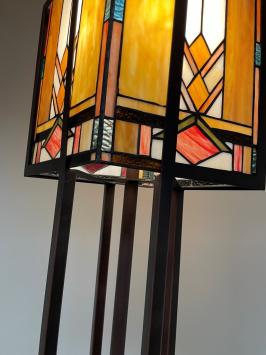 Tiffany vloerlamp Wyber Square