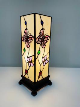 Tiffany windlicht Papillon klein