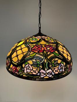 Tiffany hanglamp Floreale 50/98 3 fittingen